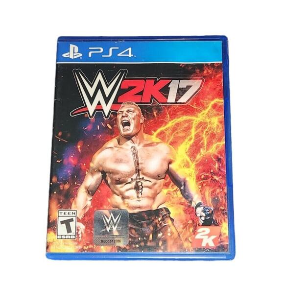 PS4 WWE 2k17 (Sony, 2016) Pre-owned Game Only - Picture 1 of 4
